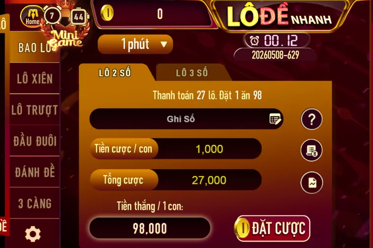 Lô Đề Nhanh Tại ManClub Đỉnh Cao Cá Cược Với Tỷ Lệ Trả Thưởng Cực Khủng