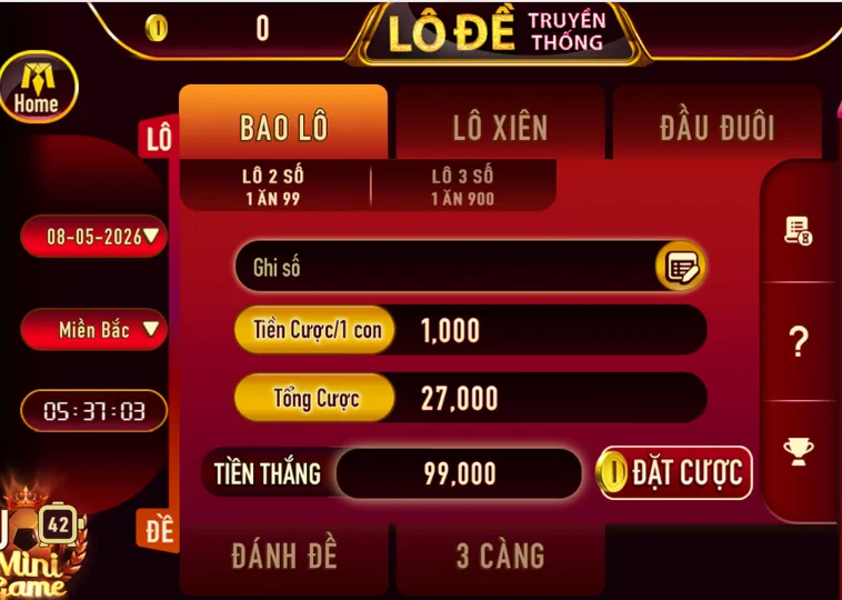 Lô đề truyền thống Tại ManClub Trải Nghiệm Cá Cược Đẳng Cấp Với Cơ Hội Thắng Lớn