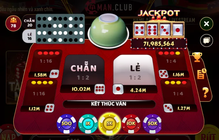Khám Phá Sức Hấp Dẫn Của Minigame Mini Xóc Dĩa Tại ManClub Đẳng Cấp