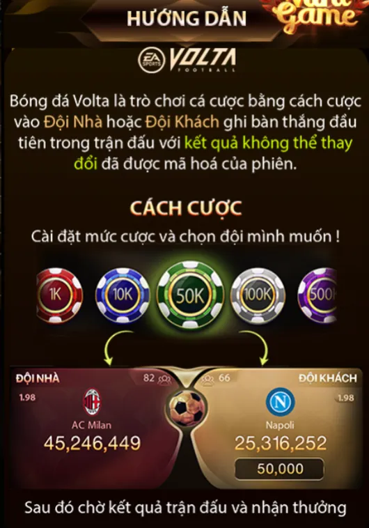 Trải Nghiệm Cá Cược Bóng Đá Volta Tại ManClub Đỉnh Cao Với Tỷ Lệ Thưởng Hấp Dẫn